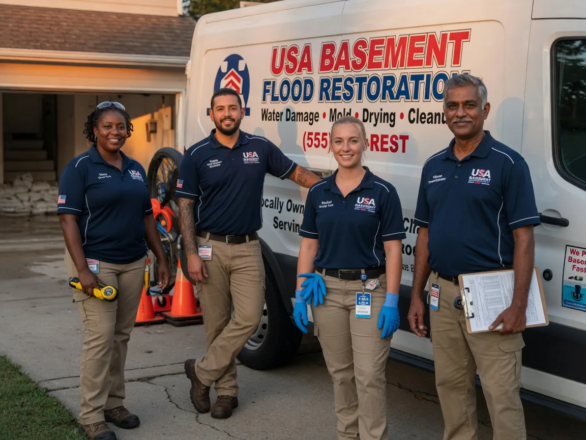 Basement Flood Cleanup company in Plumerville, AR