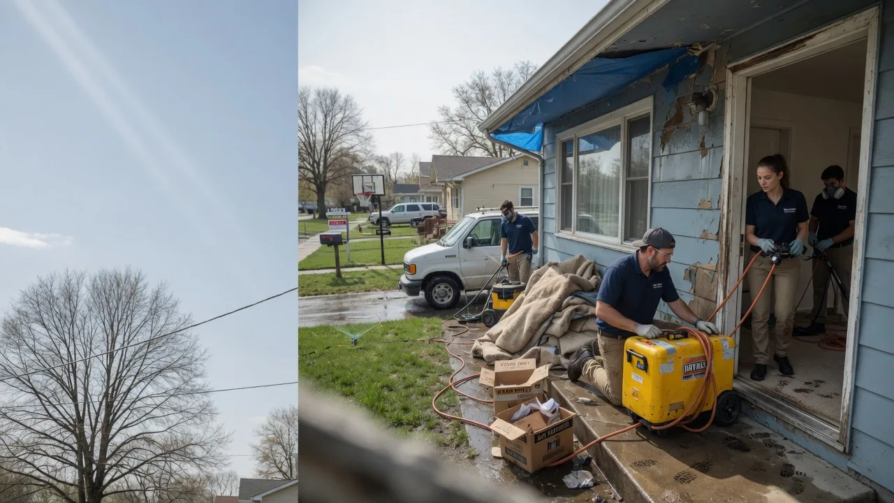 Basement Flood Cleanup in Plumerville, AR near me